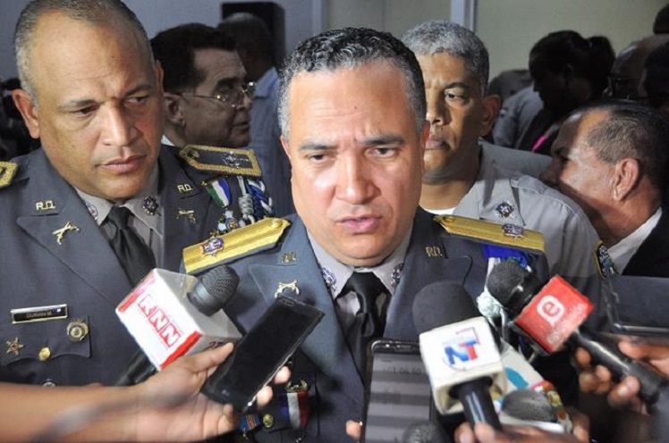 Ney Aldrín Bautista, director de la Policía Nacional.