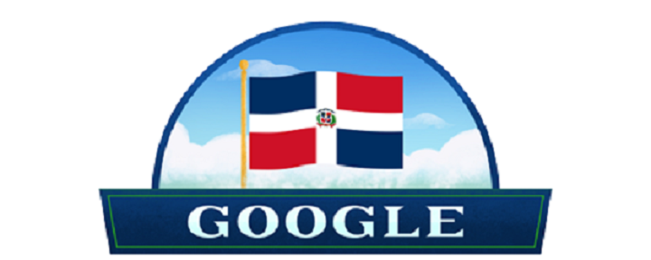 Google celebra con un doodle la Independencia dominicana.