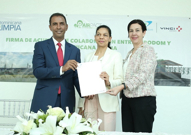 Aerodom y Dominicana Limpia impulsarán programa de manejo de residuos en AILA.