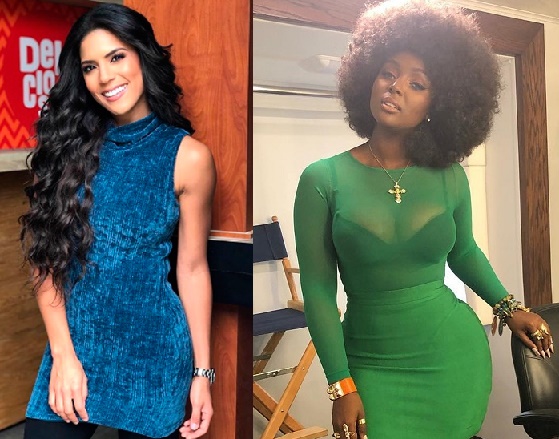 Las dominicanas Francisca Lachapel y Amara “La Negra”.