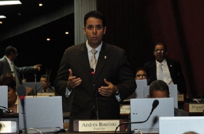 Emmanuel Bautista, diputado del PRM.