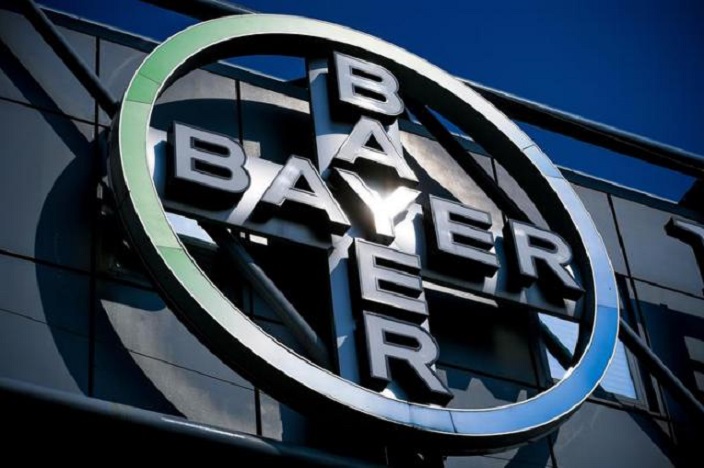 Logo del grupo químico y farmacéutico alemán Bayer.