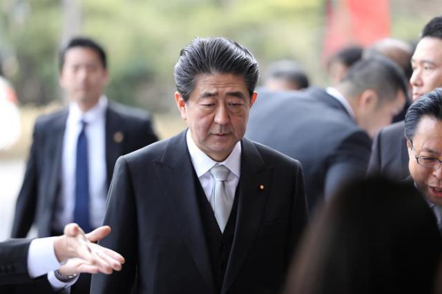 Primer ministro de Japón Shinzo Abe.