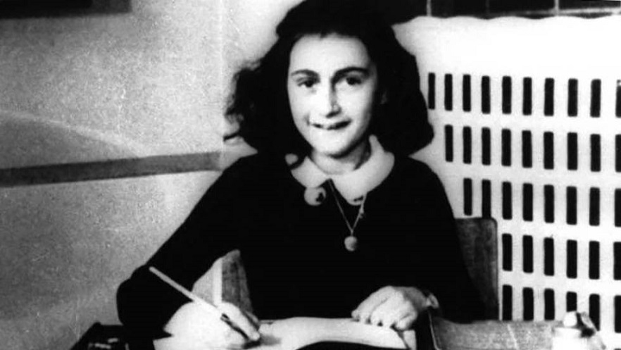 Ana Frank, quien escribió el diario, documentos claves de la época del Holocausto.