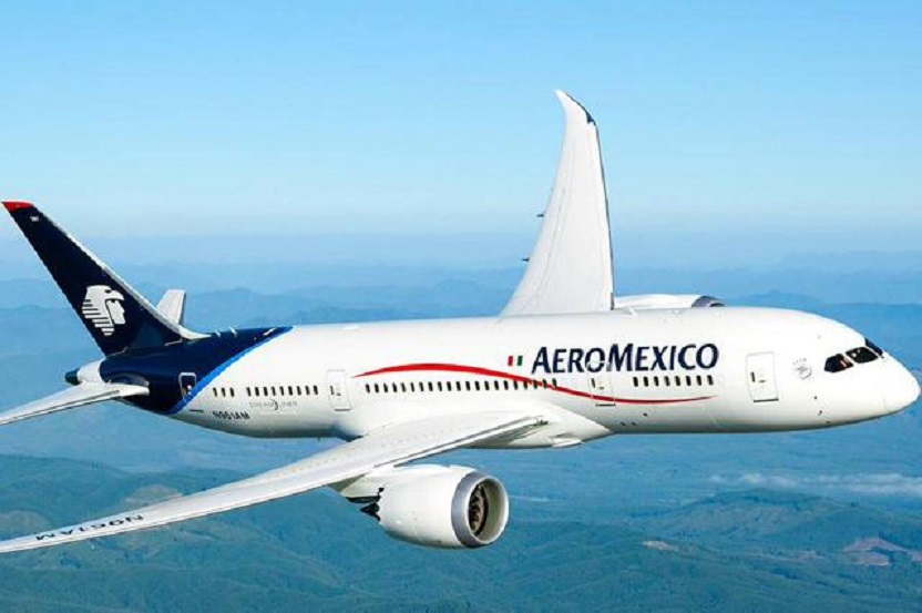 Avión de Aero México.