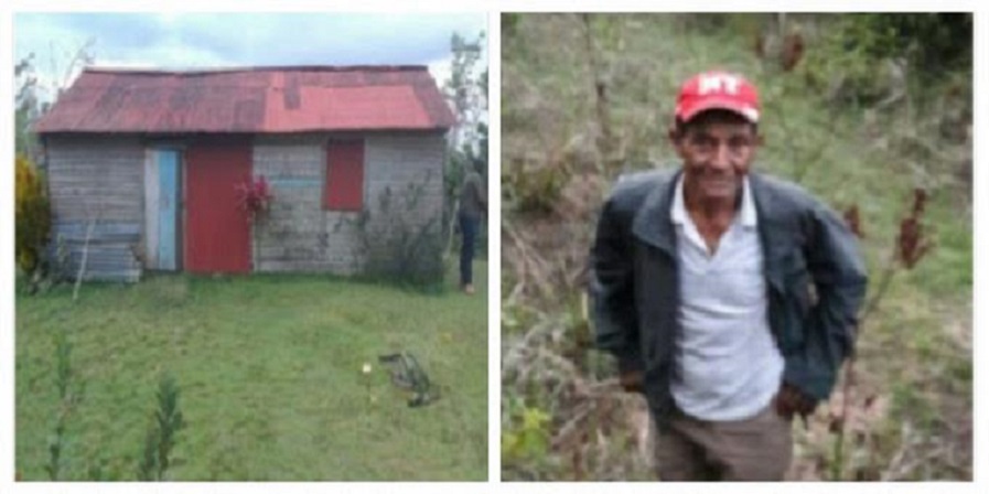 Gervasio Rivera Robles, agricultor raptado.