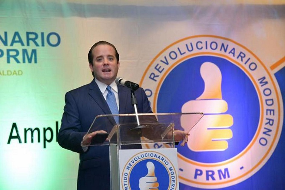 José Ignacio Paliza diputado y presidente del PRM.