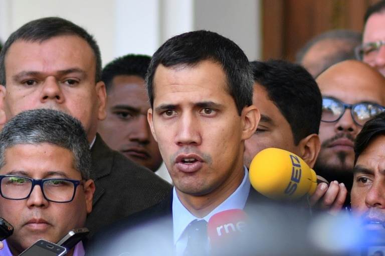 Juan Guaidó dice intervención a Venezuela depende de aliados.