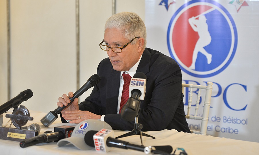 Juan Puello Herrera, Comisionado de Béisbol del Caribe en últimos 28 años.