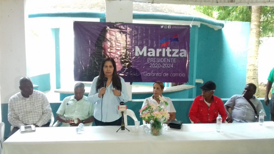 Maritza Hernández precandidata presidencial PLD.