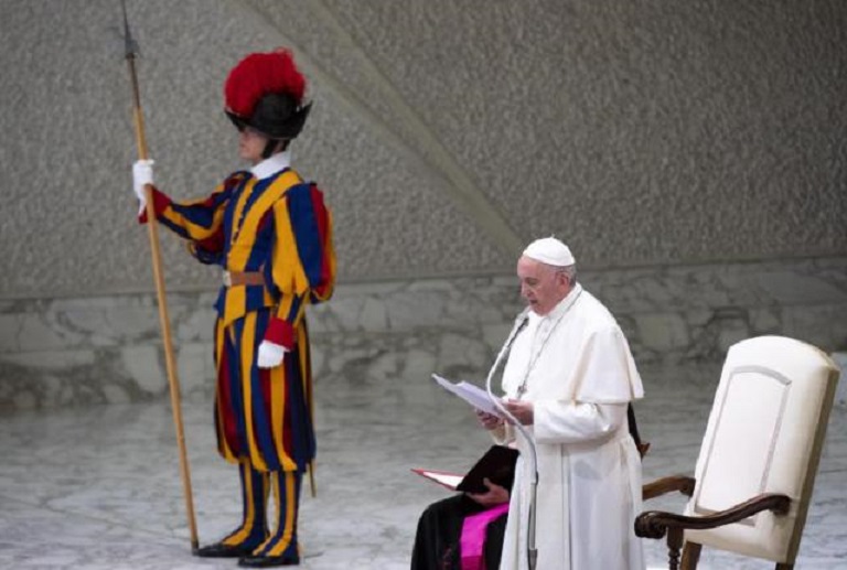 El Papa Francisco en el Vaticano (EFE).