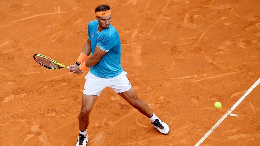Rafael Nadal derrota a Novak Djokovic en Abierto de Italia.