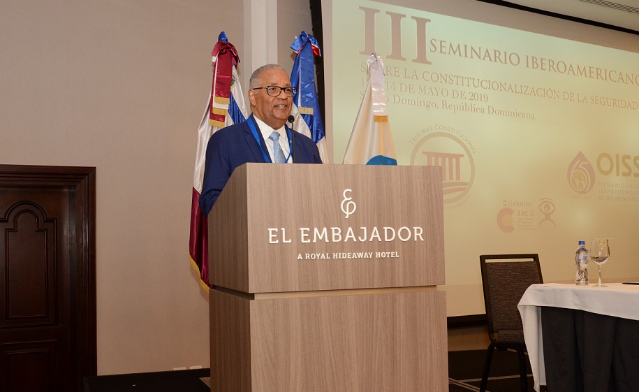 Rafael Pérez Modesto participa en seminario iberoamericano de SS.