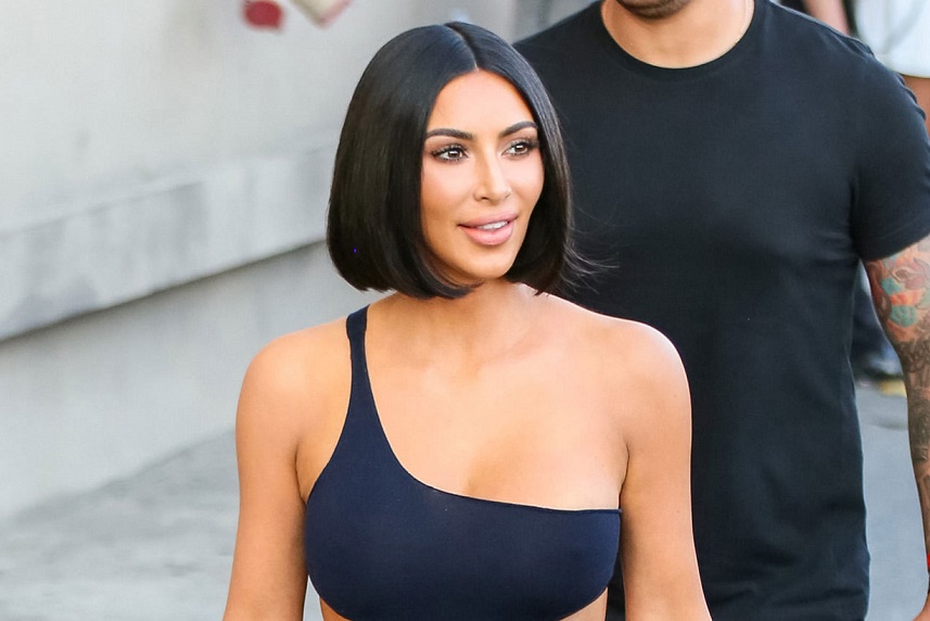 La empresaria y figura de la televisión Kim Kardashian.