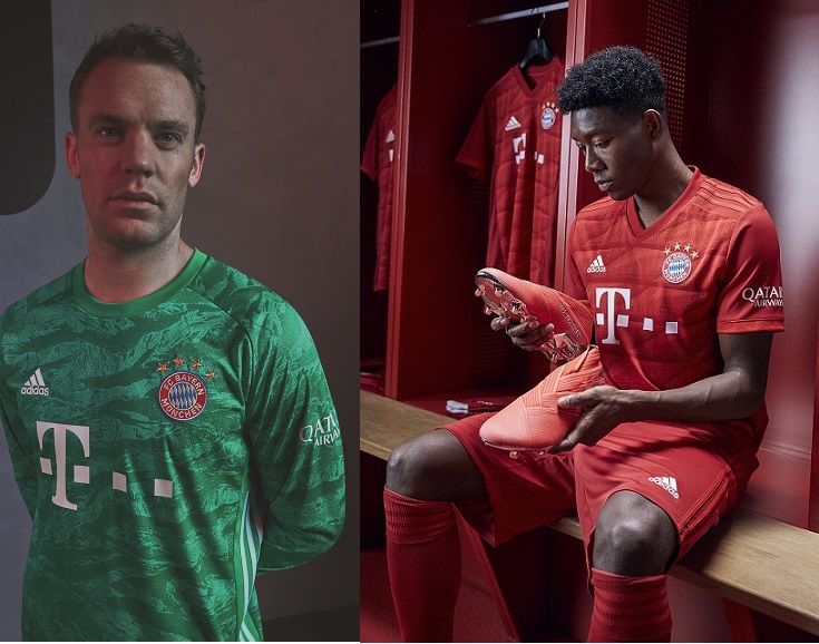Adidas y Bayern FC presentan uniforme.
