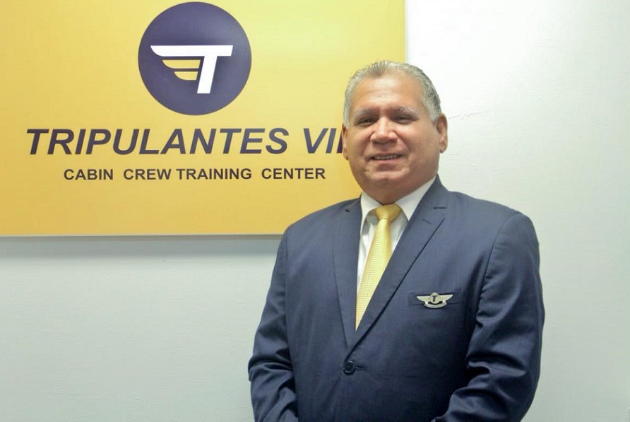 Alfredo Hernández Paz presidente Centro Aeronáutico Tripulantes VIP.