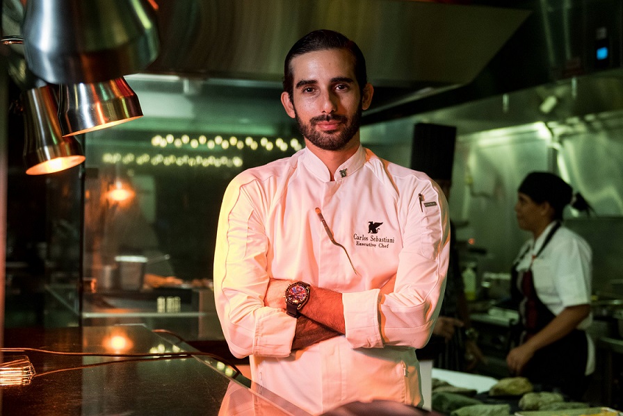 Carlos Sebastiani Baca chef de Jw Marriott.
