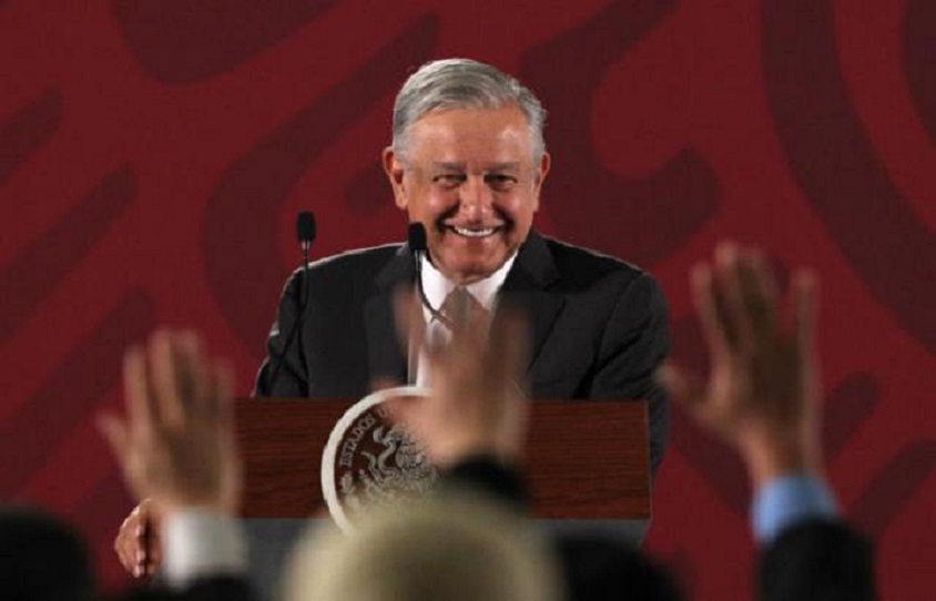 Presidente de México, Andrés Manuel López Obrador, en un acto este martes (Fuente EFE).