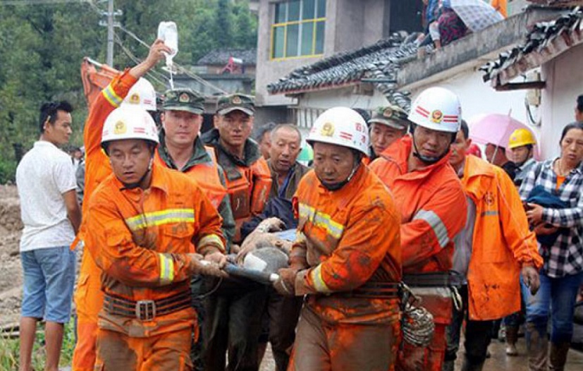 Terremoto deja 11 muertos en centro de China.