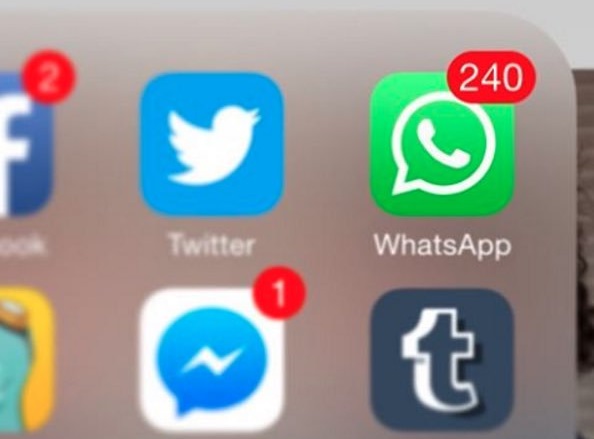WhatsApp sancionará usuarios por mensajes masivos.