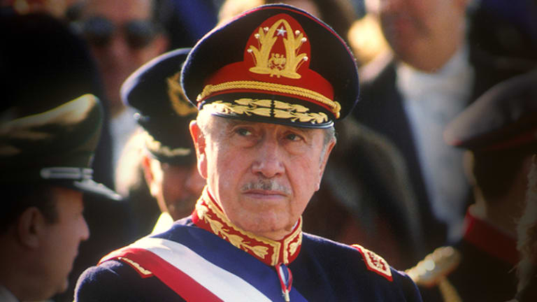 Augusto Pinochet dictador de Chile.