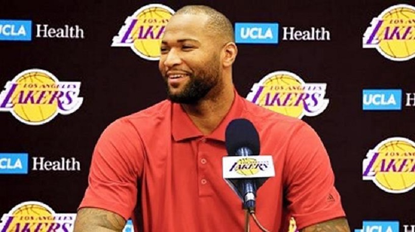 El pívot DeMarcus Cousins llegó a un acuerdo con Los Ángeles Lakers.