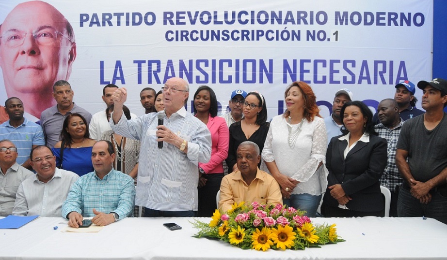 Hipólito Mejía reunión circunscripción DN.
