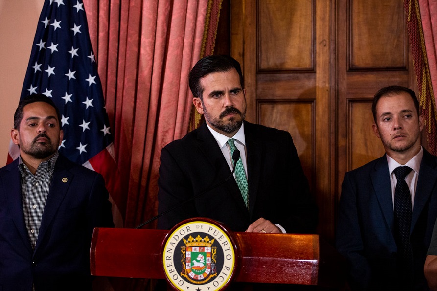 Ricardo Rosselló primer gobernador PR en dimitir.