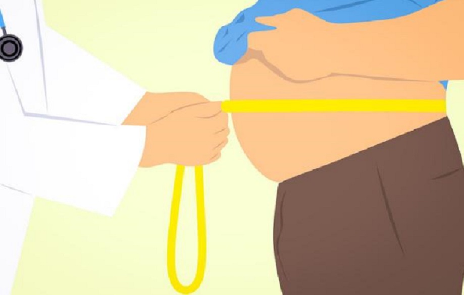 Imagen muestra la figura de una persona en sobrepeso, (Imagen Creative Commons-crédito Max Pixel).