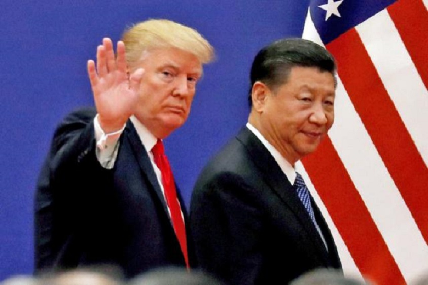 Los presidentes Donald Trump (EE.UU.) y Xi Jinping (China).
