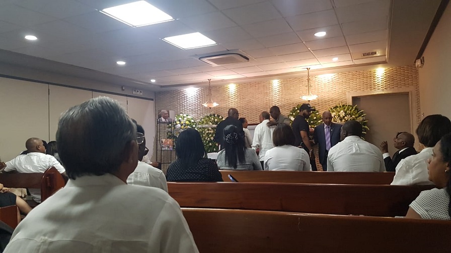 Funeral de Chicho Sibilio exbaloncestista.