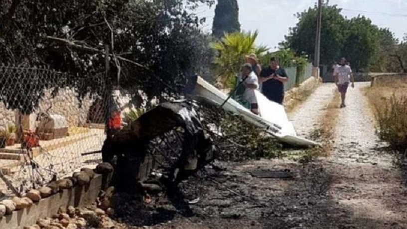 Choque de helicóptero y un ultraligero en Mallorca