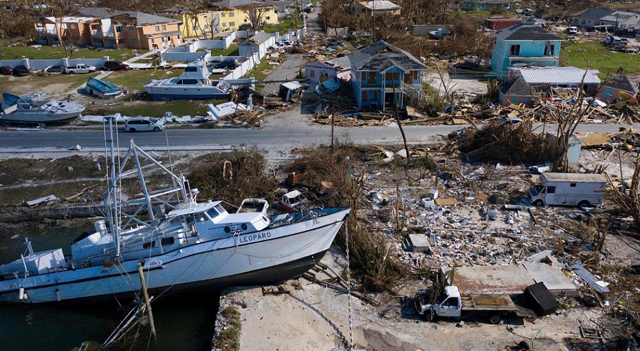 Bahamas sufre azote huracán Dorian.