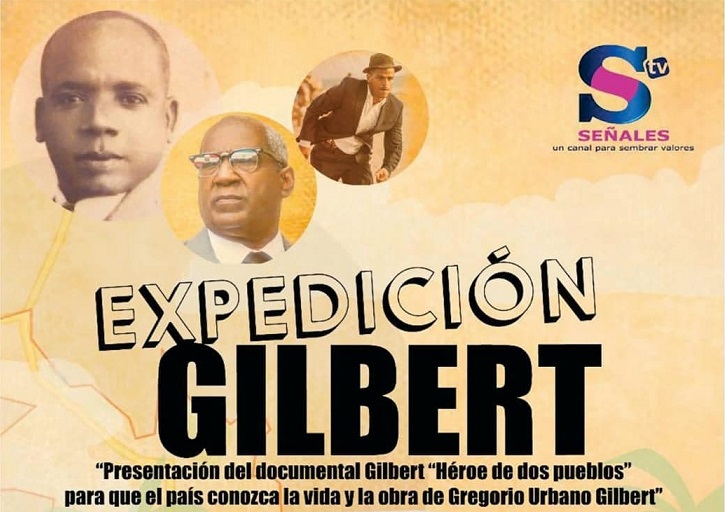 Libro y documental Gilbert héroe de dos pueblos.