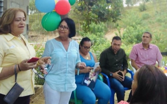 Lourdes Fernández dirigente comunitaria.