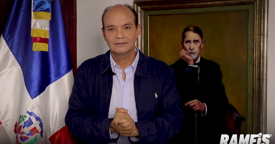 El precandidato presidencial del Partido Nacional Voluntad Ciudadana (PNVC) Ramfis Domínguez Trujillo.(Foto externa)