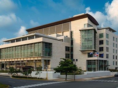 Edificio de la Suprema Corte de Justicia Fachada.(Foto externa)