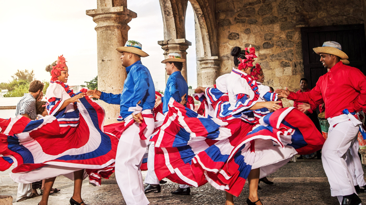 Merengue típico dominicano baile.