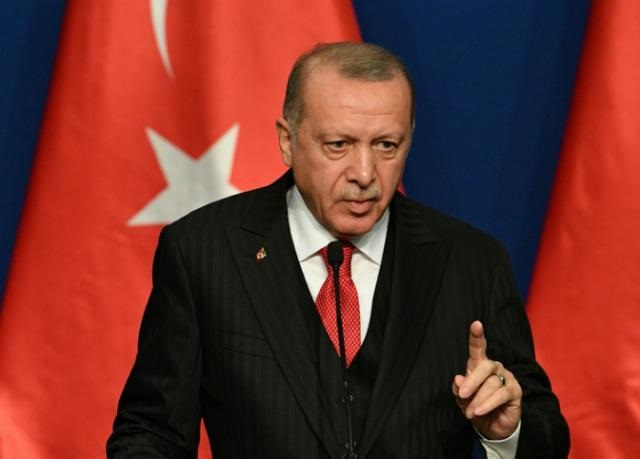El presidente turco, Recep Tayyip Erdogan, durante una rueda de prensa el pasado 7 de noviembre en una visita a Budapest.(Foto externa)