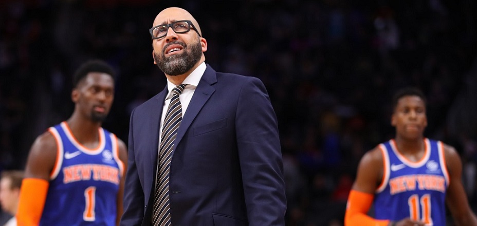 Knicks despiden entrenador David Fizdale.