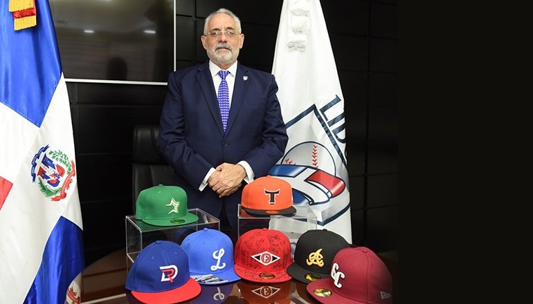 Vitelio Mejia Ortiz presidente de Liga de Béisbol Profesional de República Dominicana.(Foto externa)