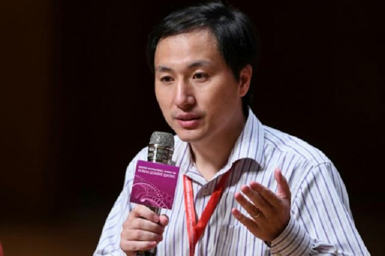 Investigador chino He Jiankui, en Hong Kong.