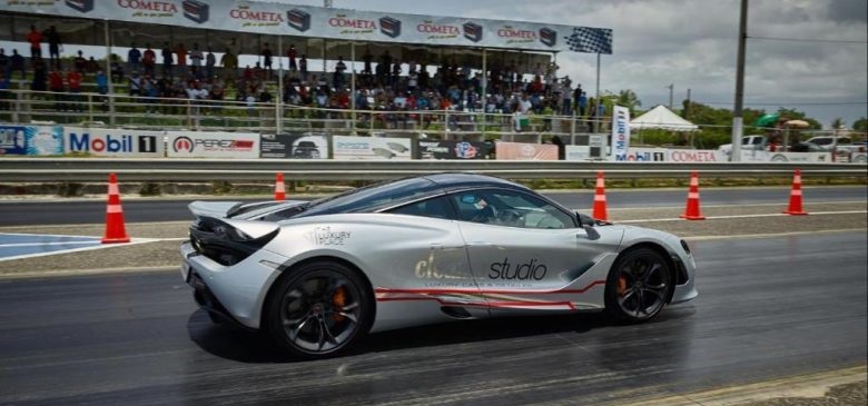 Carro exótico competirá en el Dominican Roll Race.(Foto: externa)
