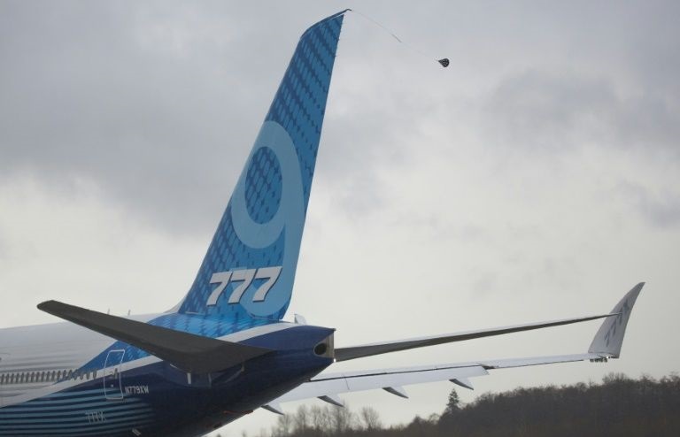Imagen del avión 777X. (Foto: externa)