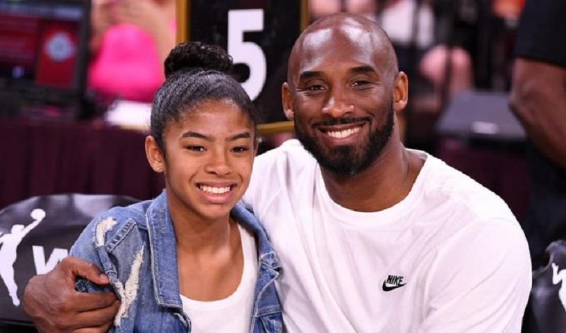 Kobe Bryant junto a su hija Gianna María Bryant 'GiGi'.