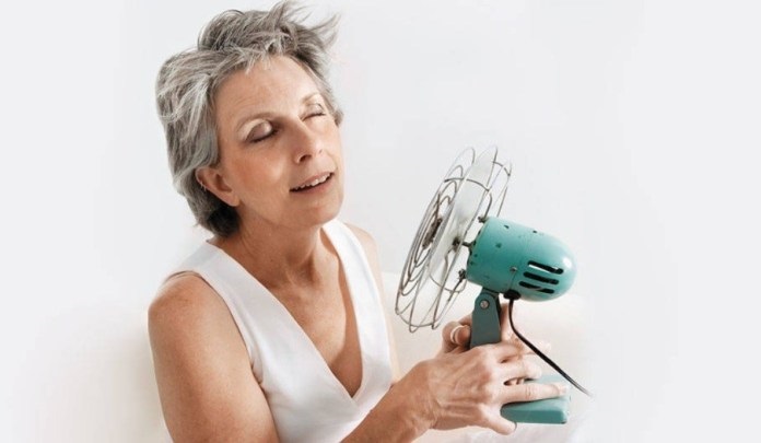 Imagen ilustrada, de lo que una mujer con menopausia.(Foto: externa)