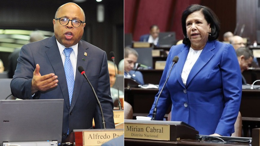 Alfredo Pacheco y Miriam Cabral se enfrentan en Cámara de Diputados.