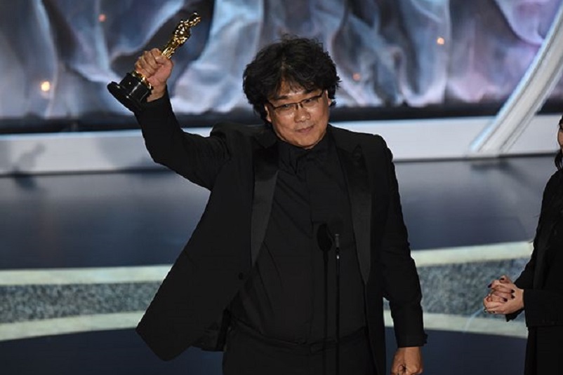 Bong Joon Ho en la 92 ceremonia de los premios Óscar (Foto: AP/ Chris Pizzello, GTRES)