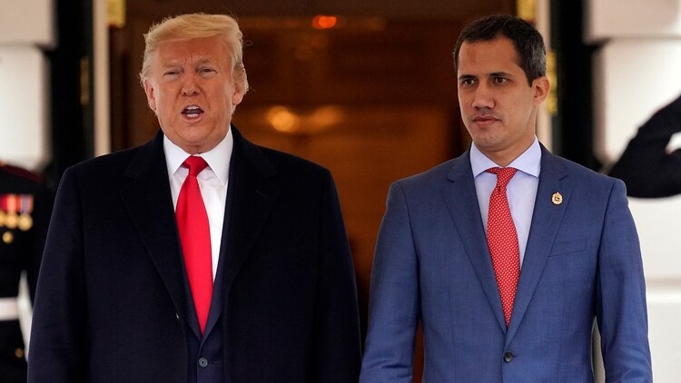 Donald Trump recibe visita de Juan Guaidó.