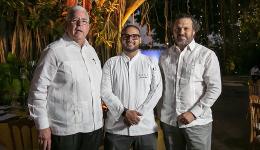 José Mallén, Severio Stassi, Juan Tomás Díaz en Restaurant Week 2019. (Foto: externa)